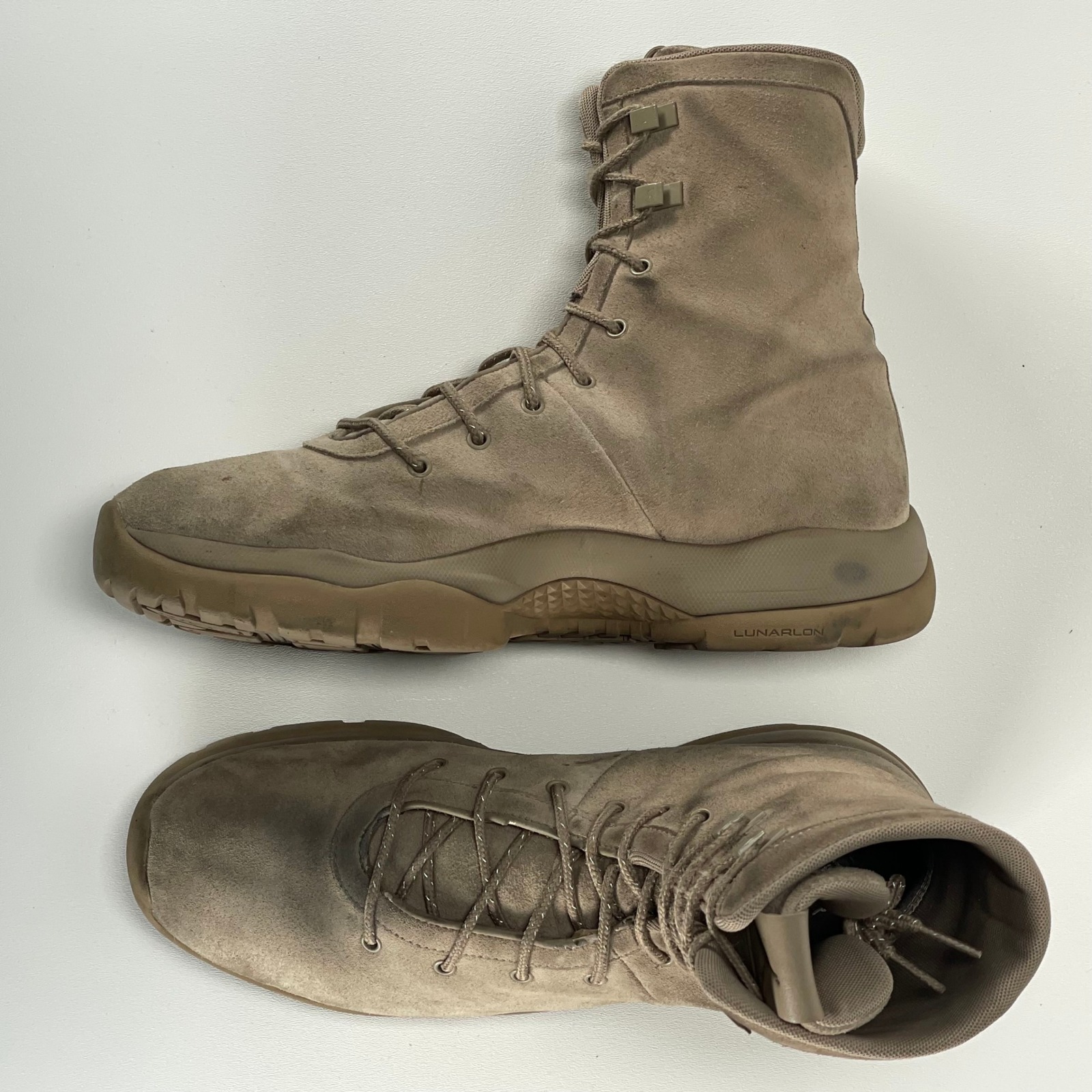 Jordan Future Boot Ep Khaki Mens 12 Suede Military Tactical Combat Boots